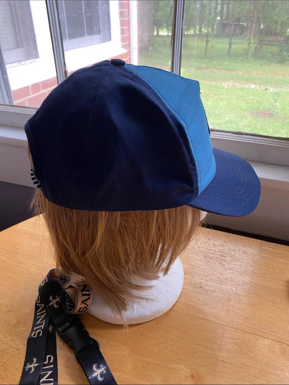 Vintage Webelos Boy Scout Snap Back Cap Size Medium - Large with free card holde